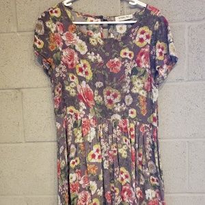 Floral print dress